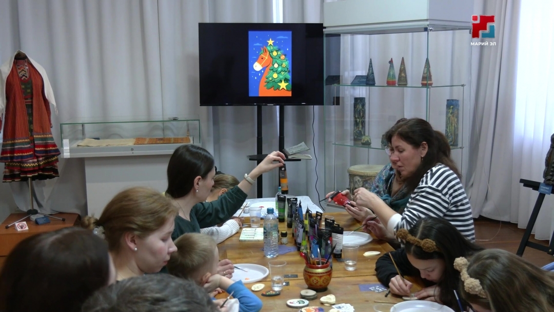 «Марий теле» фестиваль кышкарыште Калык арвер сымыктыш тоштер-пӧртыштӧ «Теле йомак» мастарлык-класс эртен