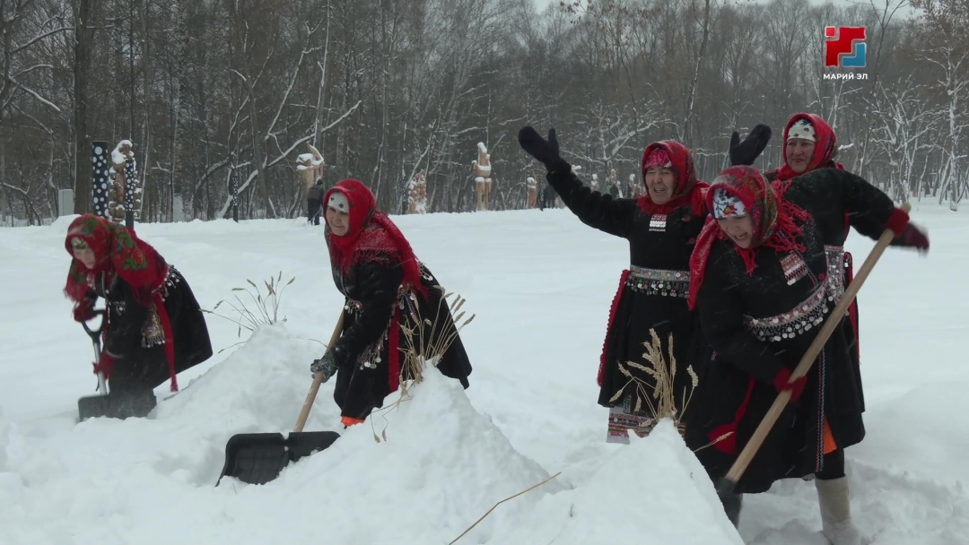 Народ мари отметил один из важнейших зимних праздников – Шорыкйол