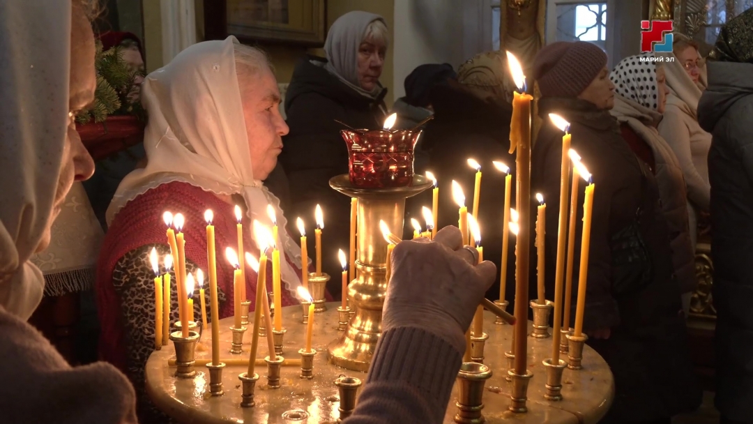 Марий Элыште илыше-влак Крешене пайремым палемдат