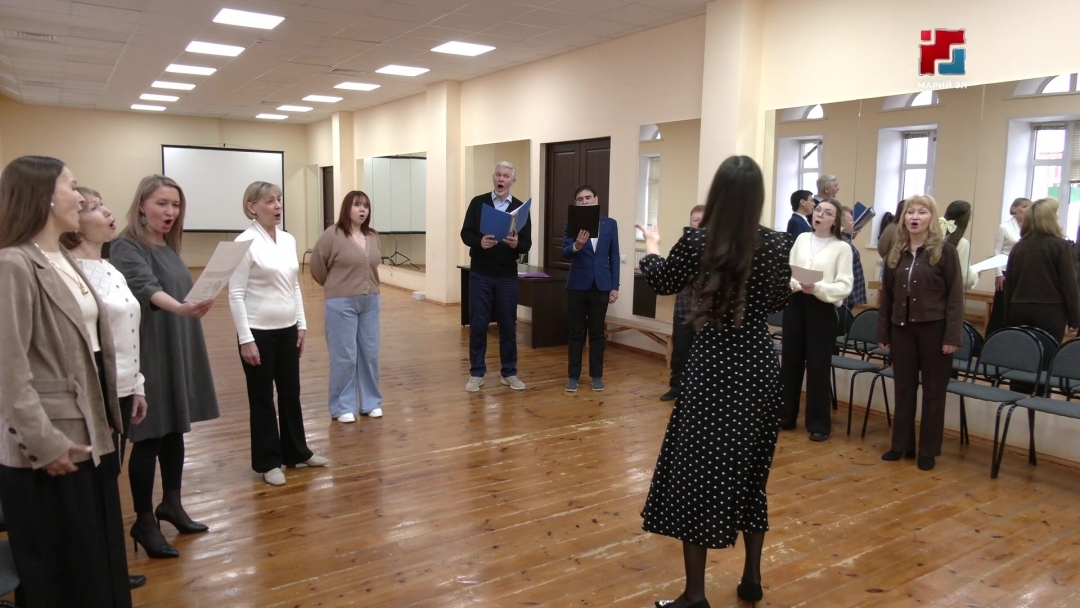 Марий кугыжаныш филармоний пеленсе хоровой  капеллылан тений 92 ий