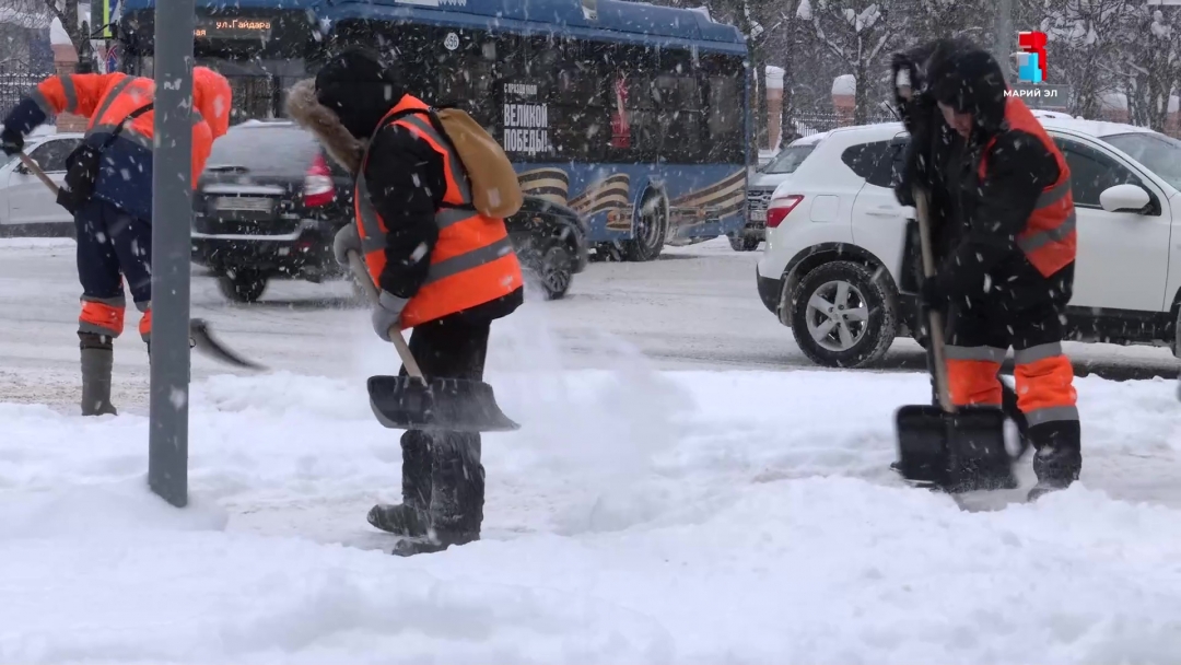 Снегопады в Марий Эл задержатся на неделю – готовы ли к нему коммунальщики?