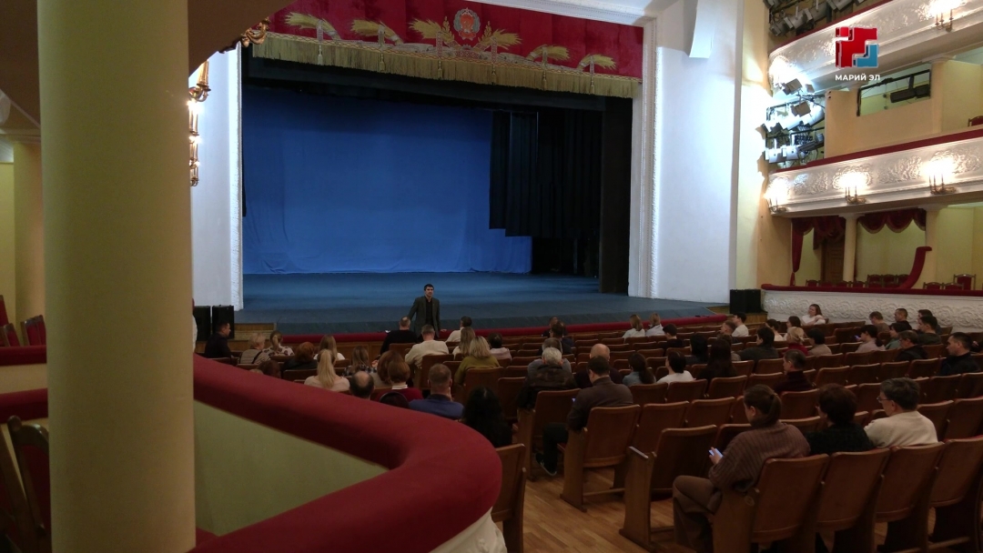 М. Шкетан лӱмеш театрыште тенийсе паша план дене палдареныт