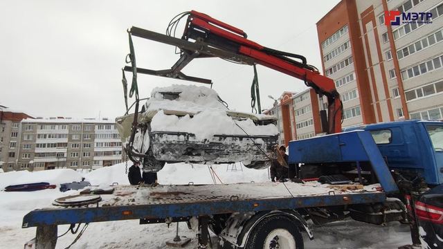 В Йошкар-Оле брошенные автомобили массово увозят на спецстоянки
