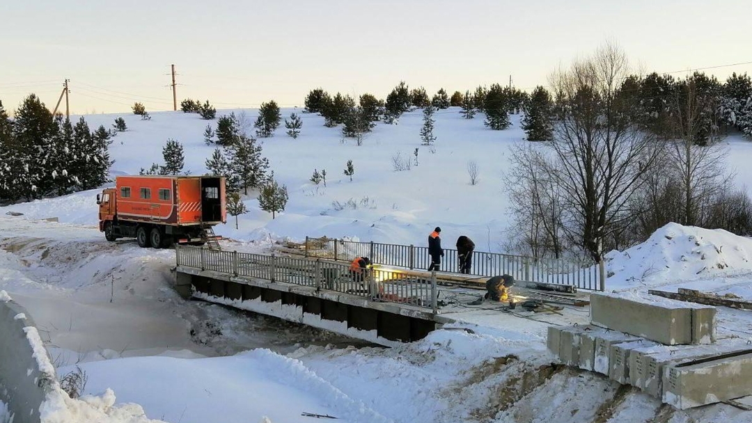 В Марий Эл по нацпроекту ведется ремонт трех мостов