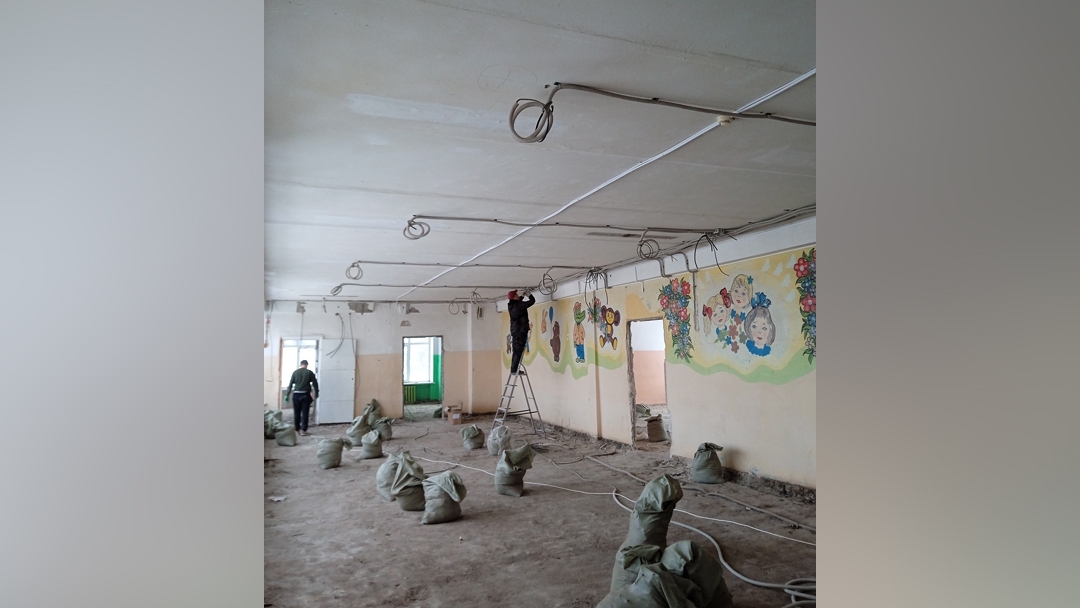 В Марий Эл стартовал капитальный ремонт Юринской школы имени С.А. Лосева