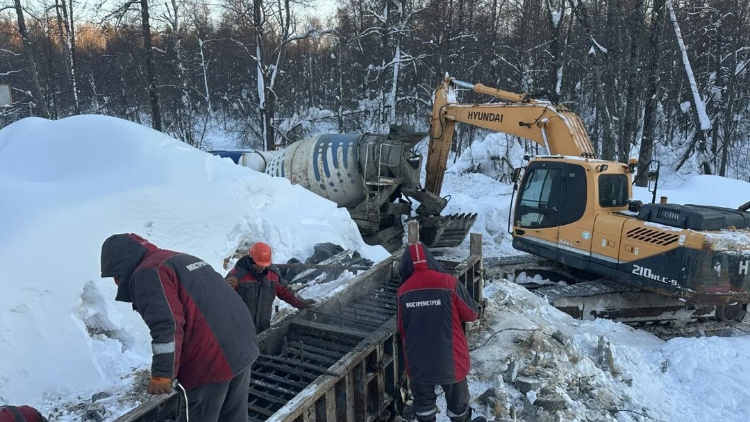 Капремонт моста через реку Вонча выходит на новый этап