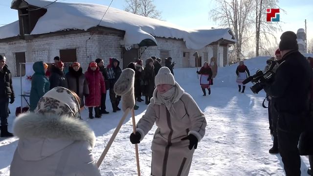 Коҥга пазар» пайрем дене Йывансола тӱвыра пӧрт вуйлатыше Т. Поликарпова палдара