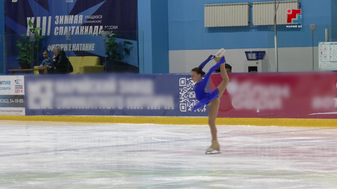 Сильнейшие фигуристы УФО и ПФО встретились на зимней Спартакиаде учащихся в Марий Эл