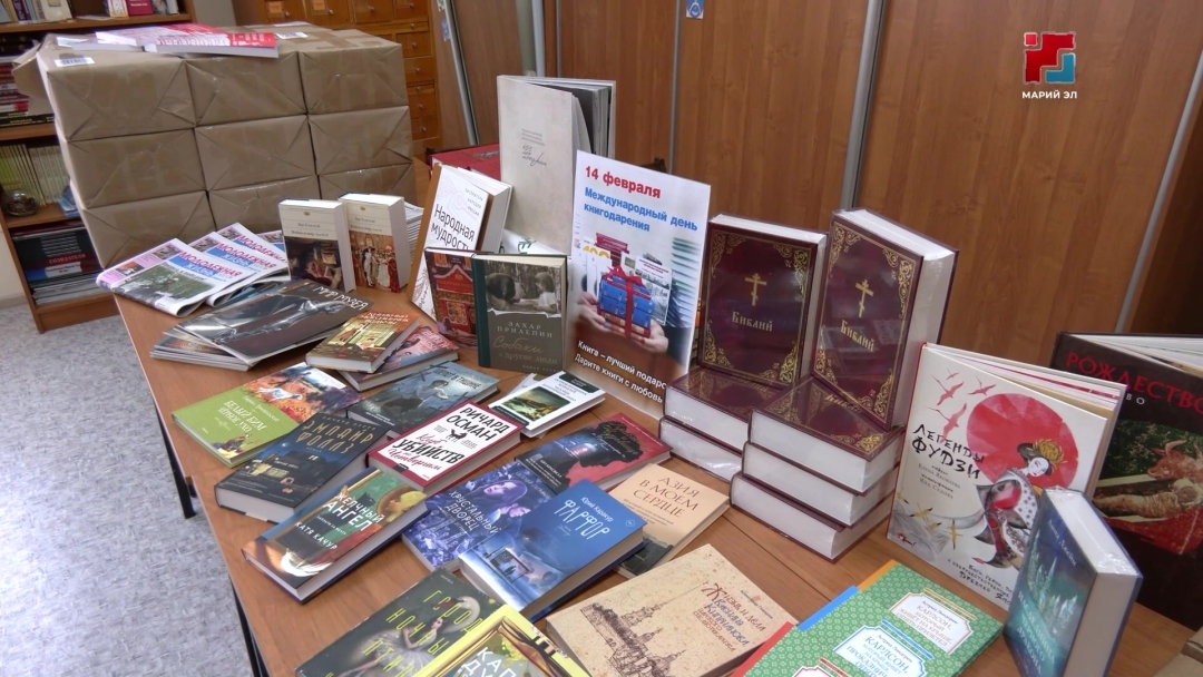 С. Чавайн лӱмеш калыкле книгагудышто «У книгам йӧратыме книгагудылан пӧлекле» акций эрта