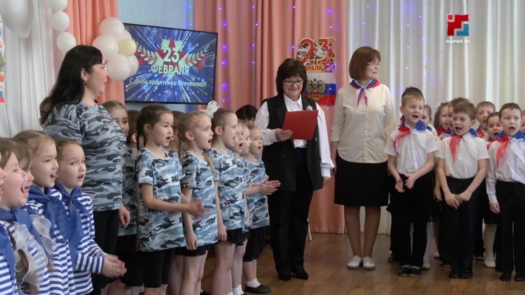 Йошкар-Оласе 80-ше номеран «Ӱжара» йочасадыште муро да строй дене коштмо конкурс эртаралтын