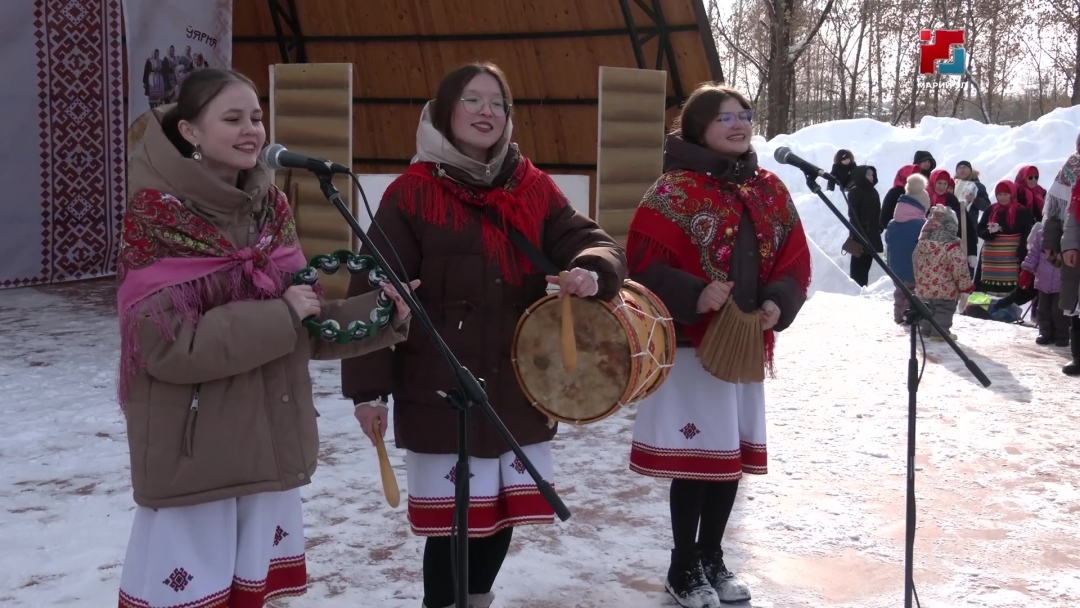 Йошкар-Оласе Марий паркыште Ӱярням пайремленыт