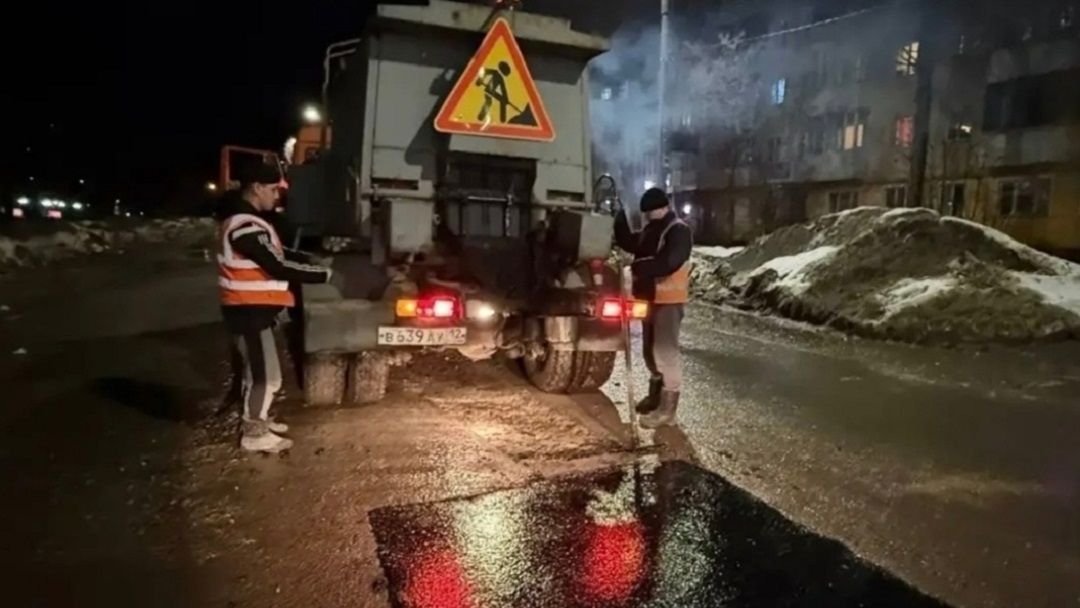 В Йошкар-Оле на дорогах стартовал сезон поддерживающего ремонта