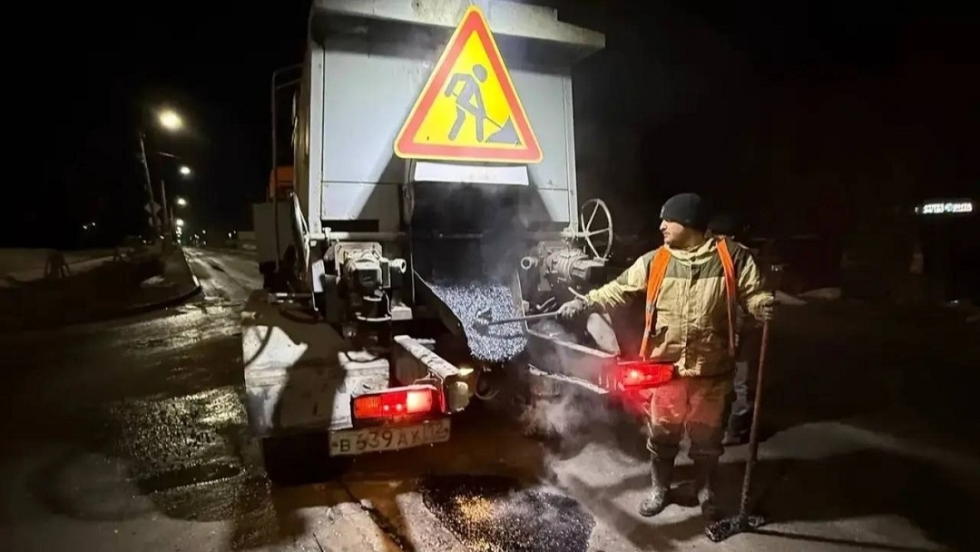 В Йошкар-Оле на дорогах проводят поддерживающий ремонт