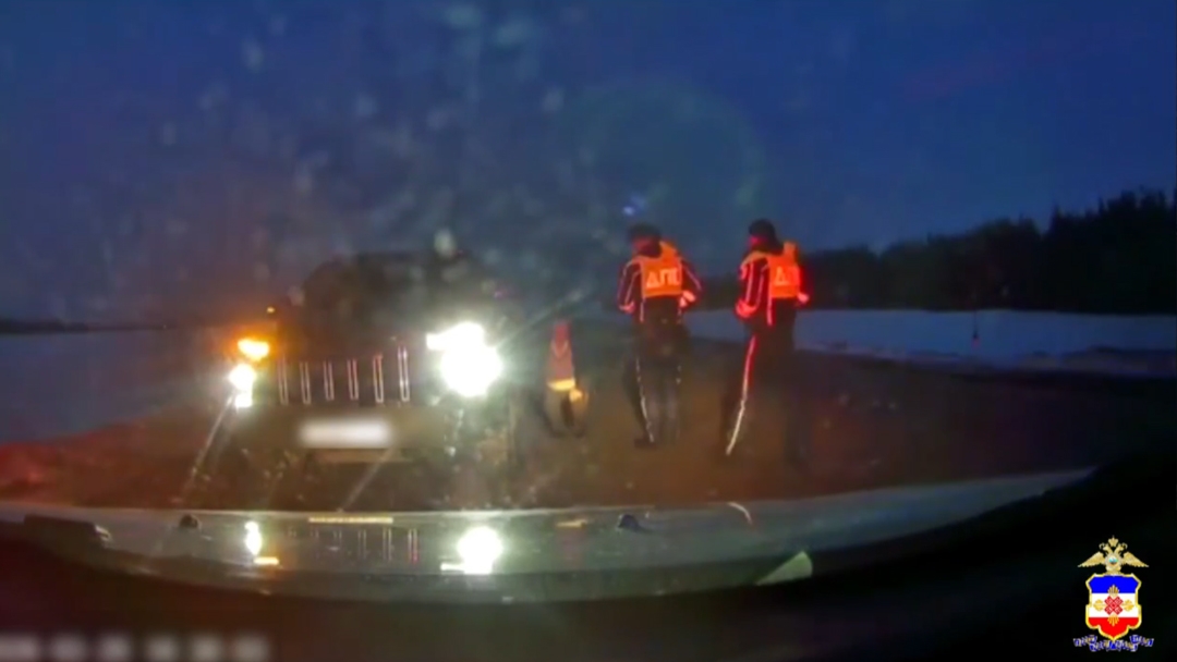 В Марий Эл сотрудники ДПС спасли автоледи, которой стало плохо за рулем на трассе