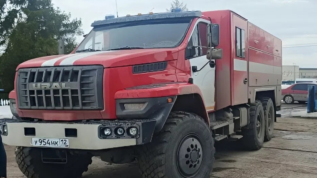 Пожарный «богатырь» прибыл в Куженерский район