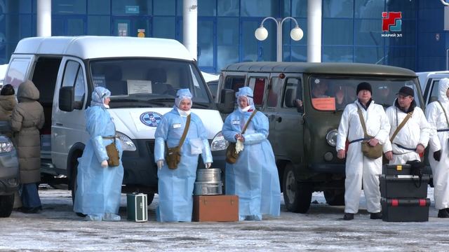 В эти дни в Марий Эл проходят командно-штабные учения по ликвидации пожаров и безаварийного пропуска половодья