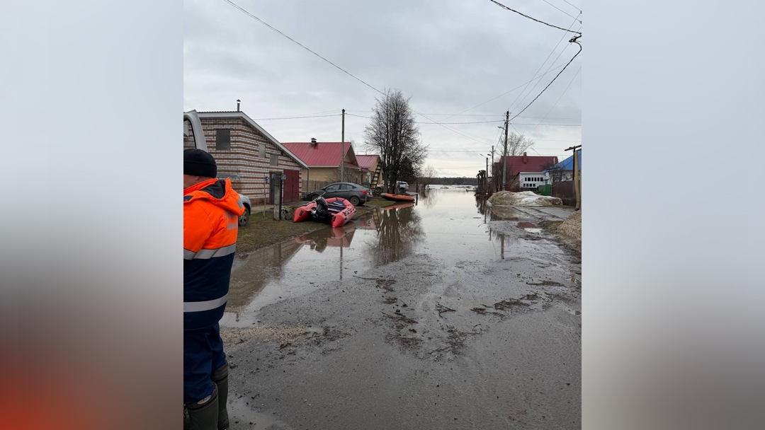 В Йошкар-Оле усилено патрулирование частного сектора в зоне паводка