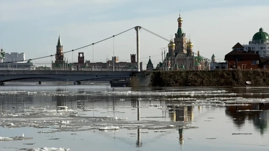 Уровень воды в реке Монаге в Марий Эл пошел на снижение