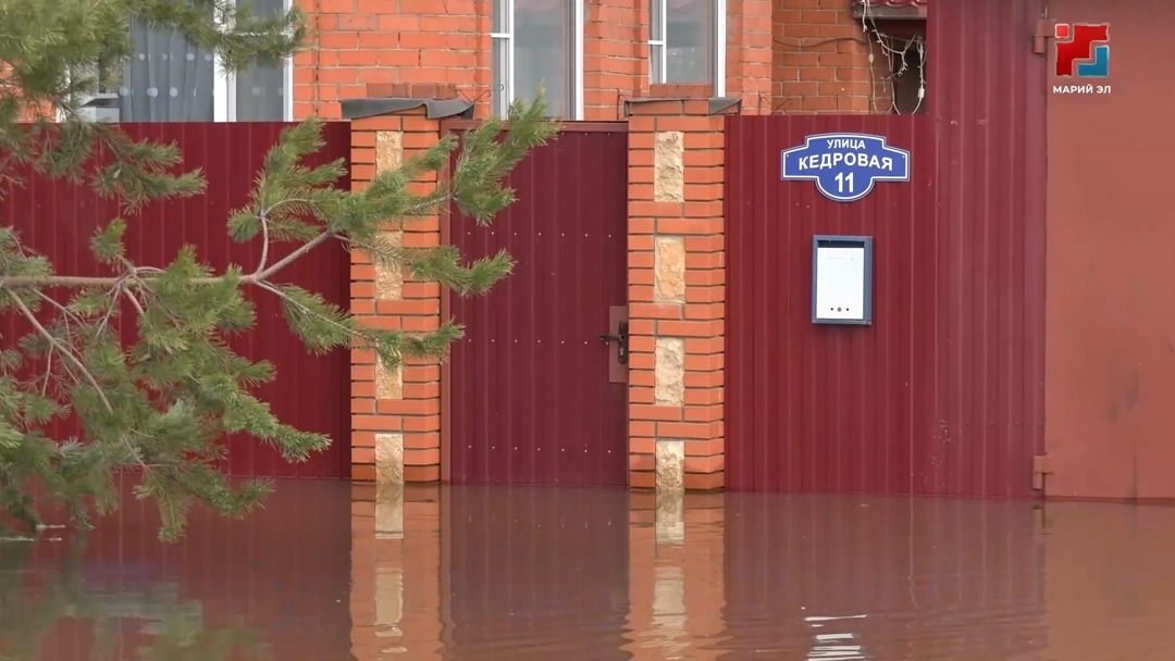 В Марий Эл из-за паводка продлили оранжевый уровень опасности