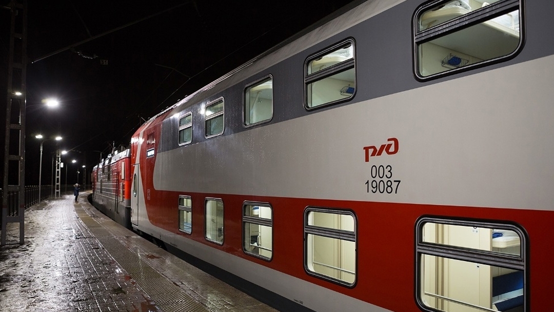 С начала года более 83 тысяч жителей Марий Эл выбрали двухэтажные поезда для поездок в Москву