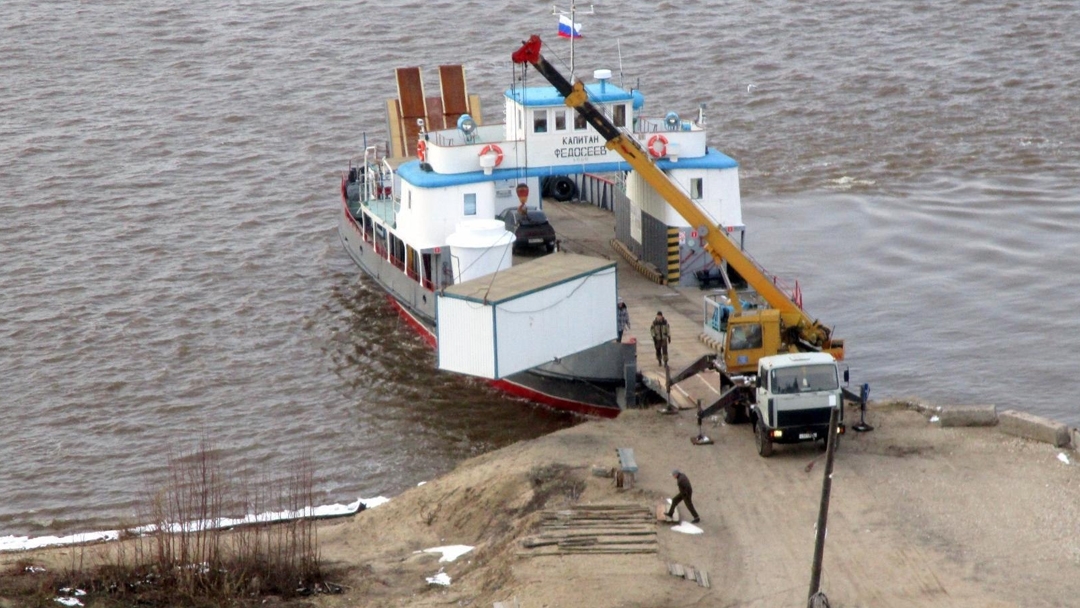 В Козьмодемьянске с 11 апреля открыт новый сезон паромной переправы