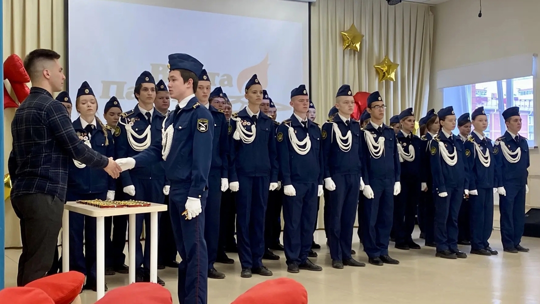 В школе №31 Йошкар-Олы торжественно открыли «Вахту Памяти»