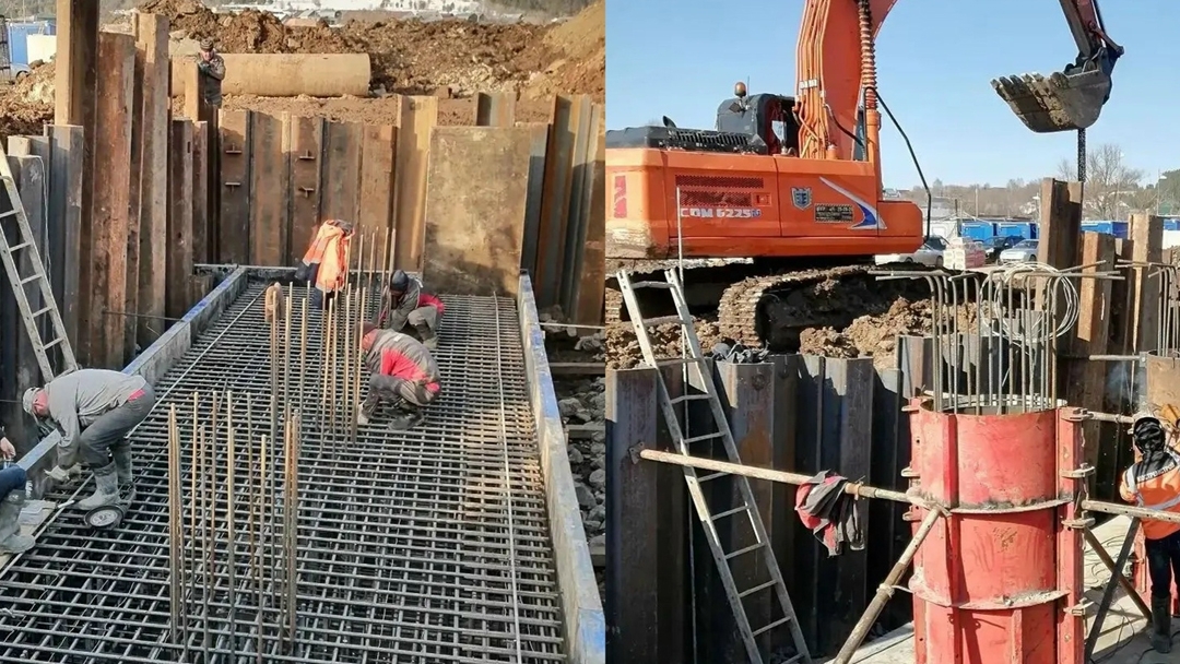 На мосту через реку Курша в Марий Эл стартовал монтаж пролетов: объект готовят к сдаче в 2026 году