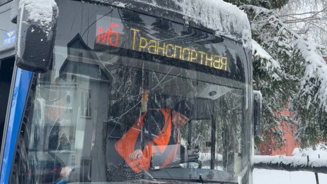 В Йошкар-Оле из-за ледяного дождя встали троллейбусы