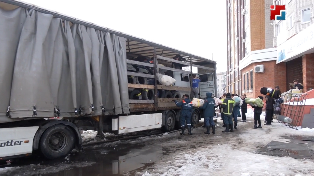 Из Марий Эл в сторону приграничных территорий стартовала 65-я гуманитарная миссия