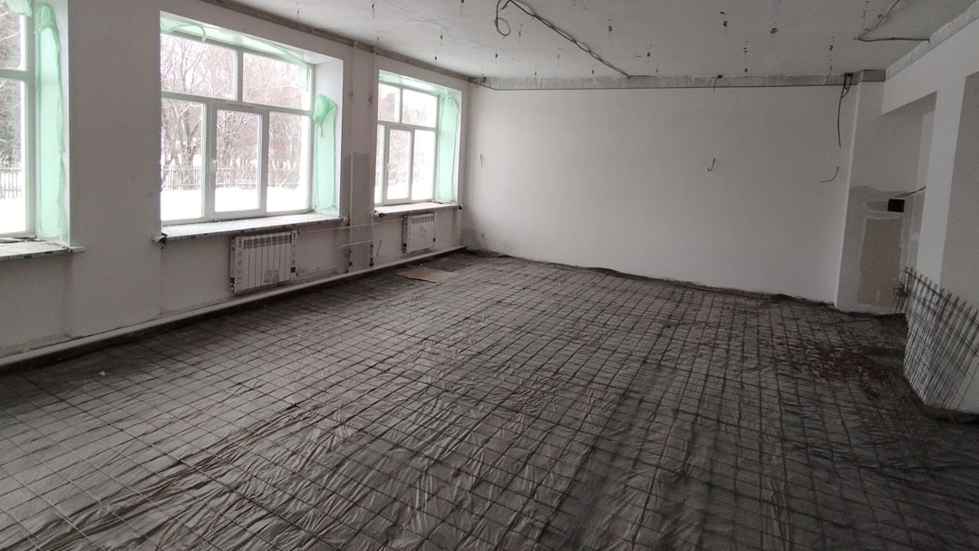 В двух школах Куженерского района продолжается капитальный ремонт