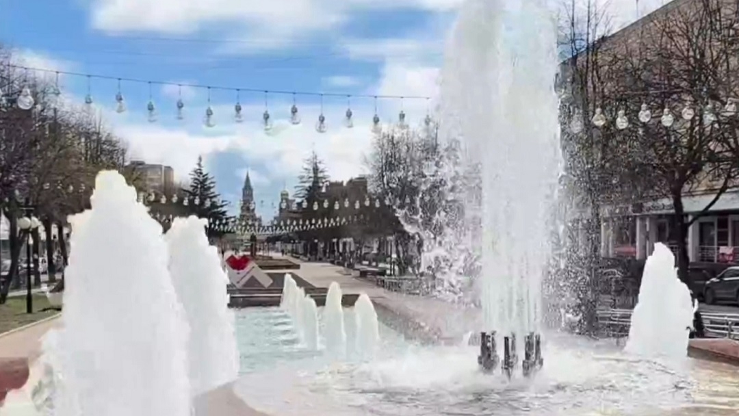 Фонтаны Йошкар-Олы готовятся запустить 1 мая