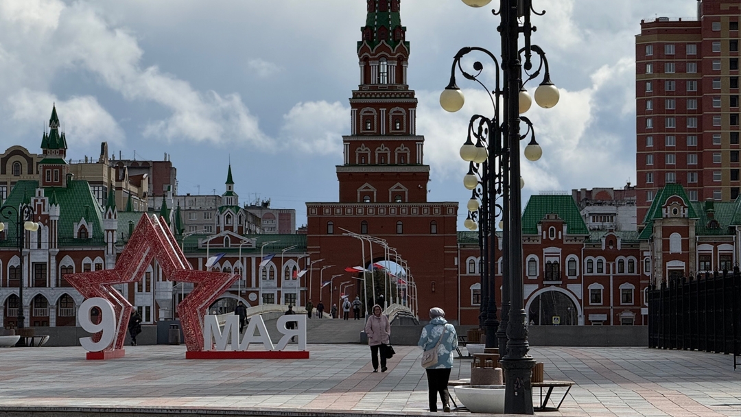 Йошкар-Ола преображается к майским праздникам