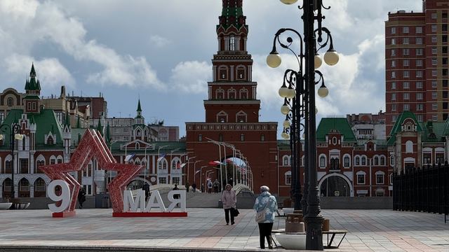 Йошкар-Ола преображается к майским праздникам