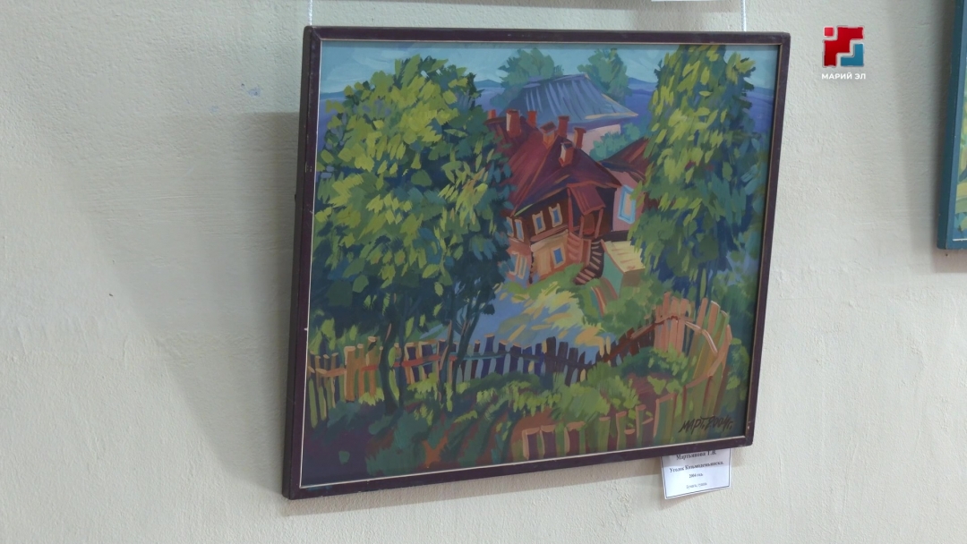 Козьмодемьянскыште Остап Бендер лӱмеш сатир да юмор тоштерыште сӱретче Т. Мартьянован ончерже почылтын