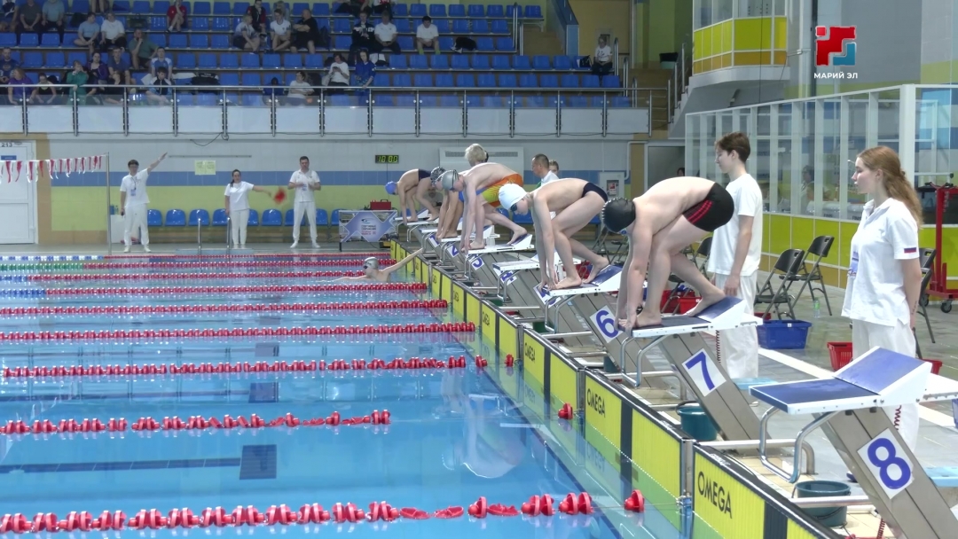 В столице Марий Эл проходят всероссийские старты по плаванию ЛИН