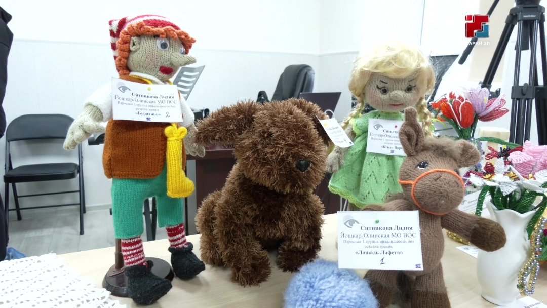 В Йошкар-Оле региональный ВОС представил выставку «Умелые руки-2026»