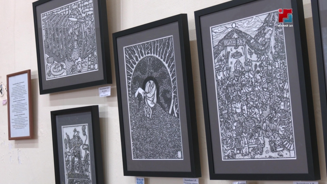 В Козьмодемьянске работает выставка Николая Леденейкина «оДУХотворение в глине»