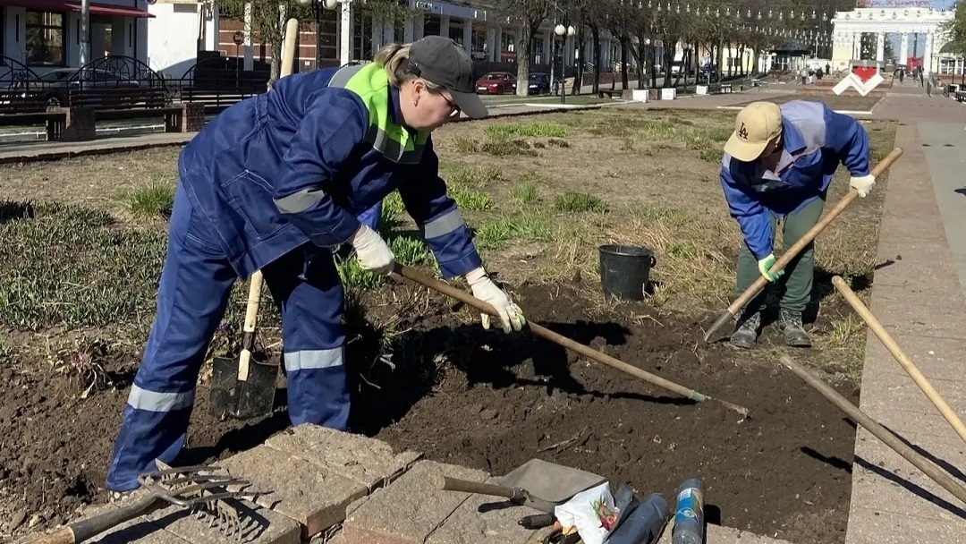 Йошкар-Ола активно готовится к цветочному сезону