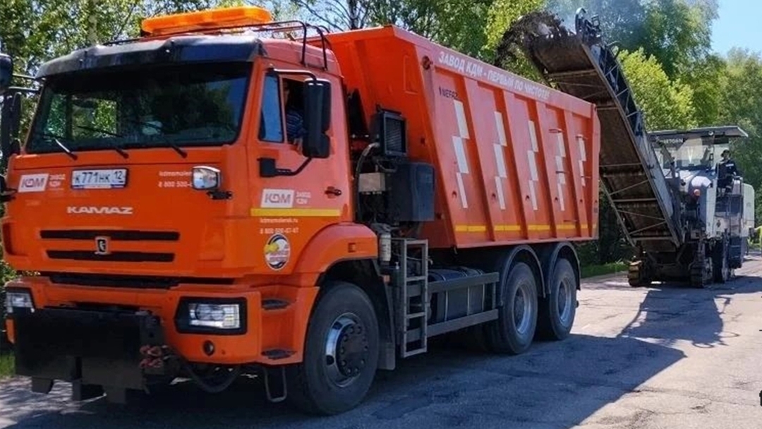 В Новоторъяльском округе Марий Эл начался ремонт дороги по нацпроекту