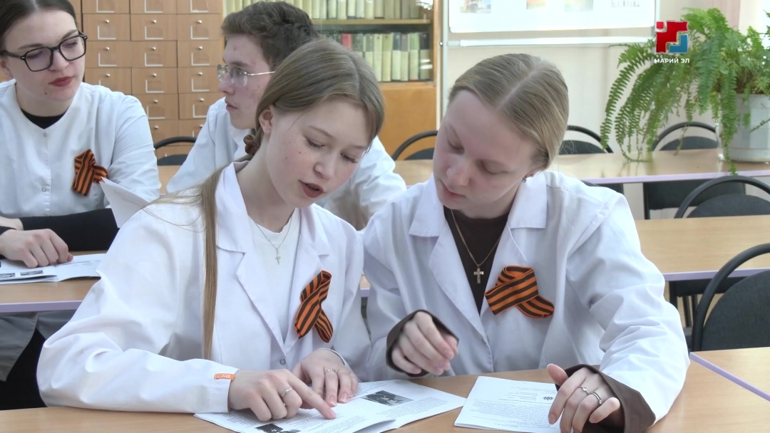 Йошкар-Оласе медицине колледжын студентше-влак кажне ийын «Бессмертный полк» лӱман проектым ямдылат