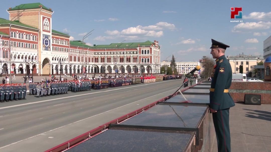 В Йошкар-Оле завершаются репетиции Парада Победы