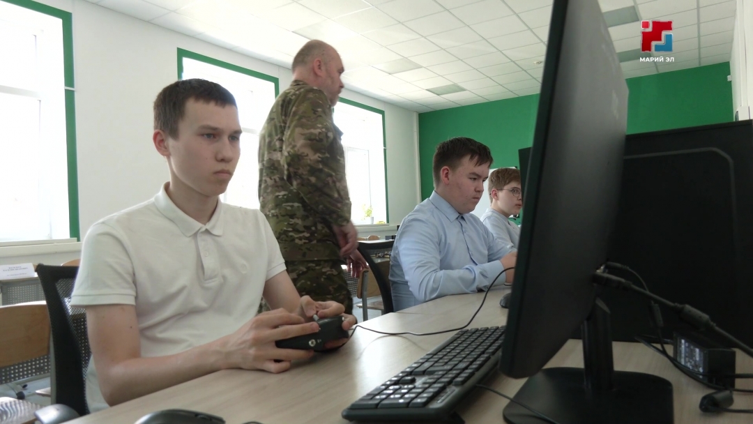 Йошкар-Оласе аграрный колледжыште «Соколы России» мастарлык класс эртен