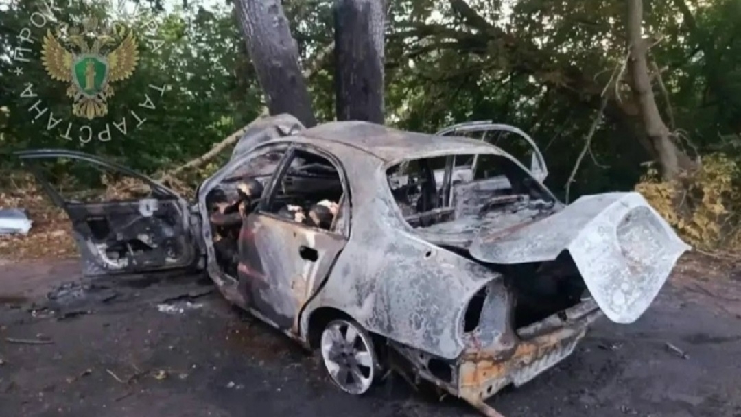 Трех подростков, сгоревших в авто в Зеленодольске, до сих пор не могут опознать.