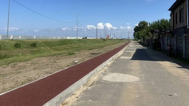 Новая беговая дорожка открыта для жителей на набережной Козьмодемьянска