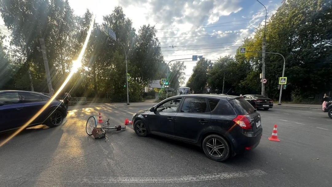 В Марий Эл за сутки в двух ДТП пострадали мотоциклист без шлема и пенсионер на велосипеде