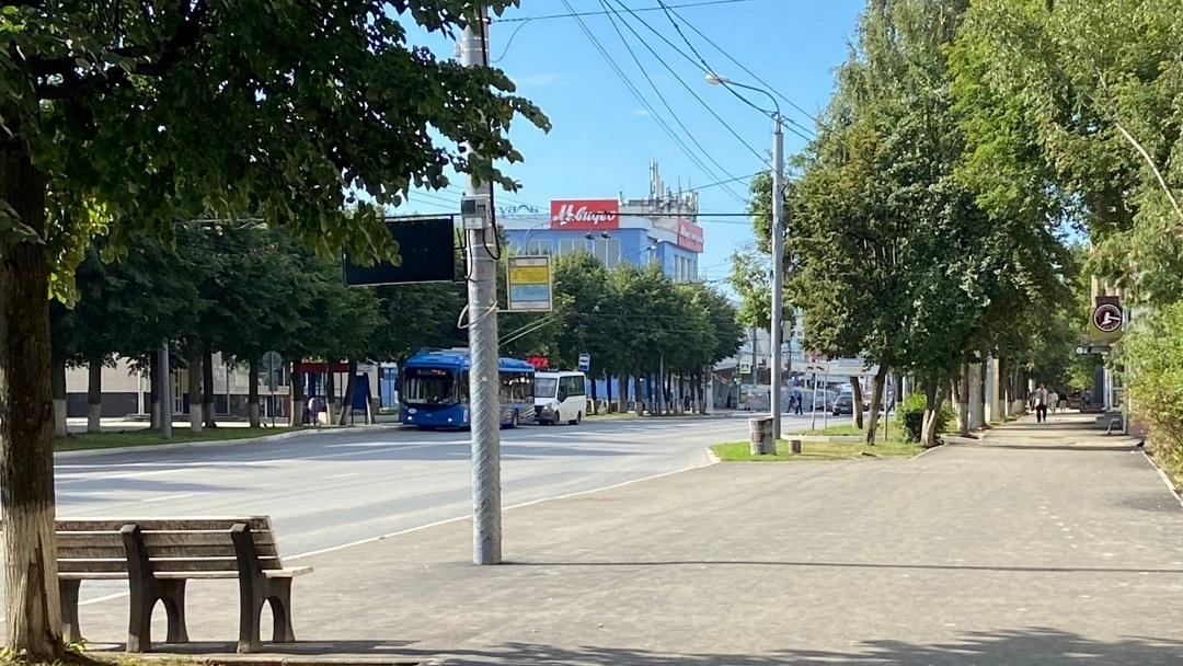 В Йошкар-Оле преображается тротуар по улице Первомайской