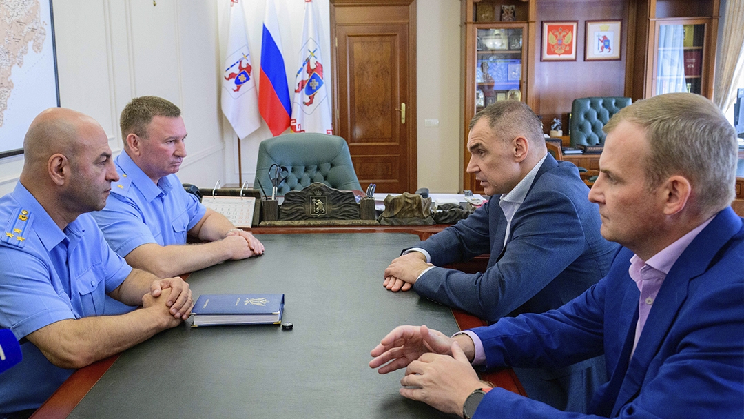 Юрий Зайцев провел рабочую встречу с новым руководителем УФССП России по Марий Эл