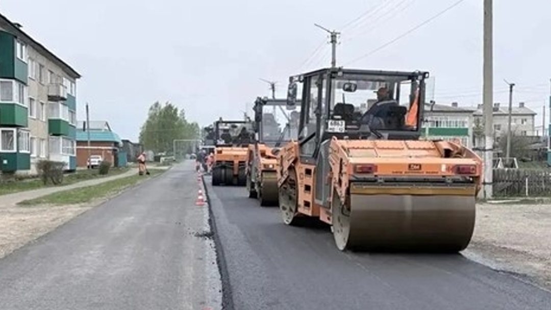 В Марий Эл по нацпроекту отремонтировано более девяти километров дорог в опорных населенных пунктах