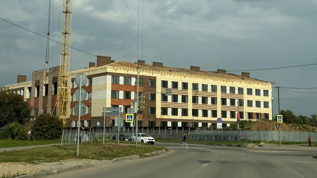 Строительство школы в микрорайоне 9А в Йошкар-Оле выполнено на 48%