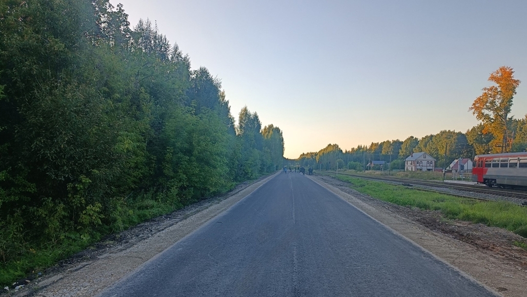В Медведевском районе открыли движение по двум социально значимым дорогам